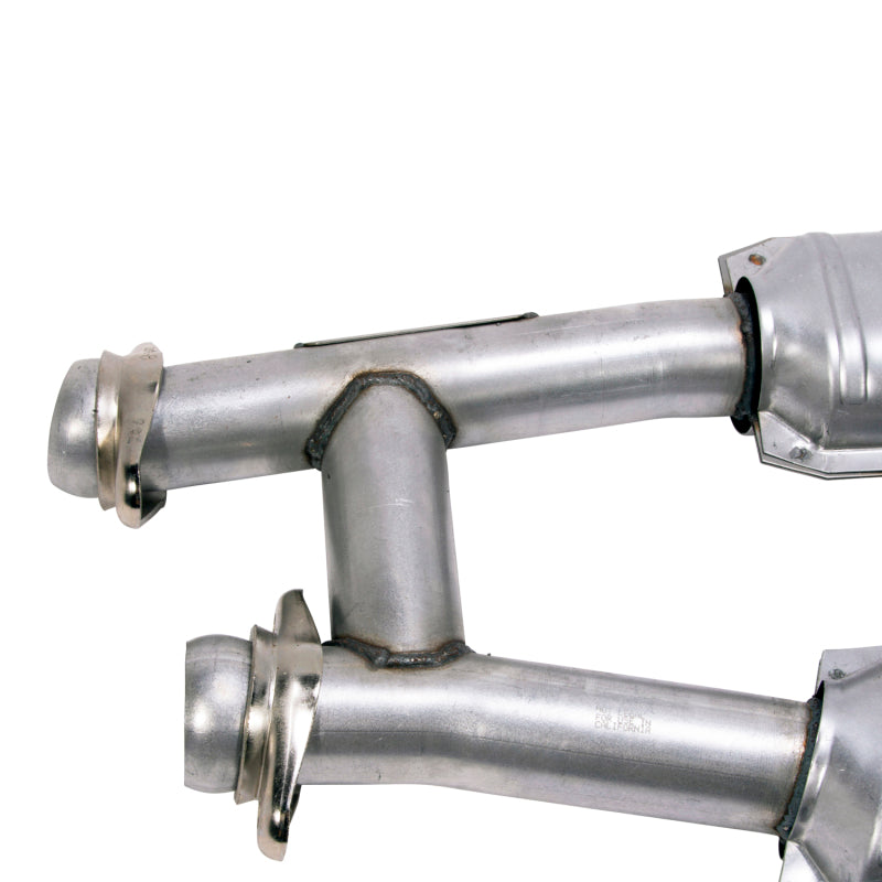 BBK  1521 Mustang 5.0 High Flow H Pipe With Catalytic Converters - 2-1/2