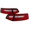 Spyder 5085191 fits Audi 09-11 A6 LED Tail Lights - Red Clear (ALT-YD-AA609-LED