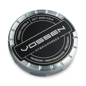 Vossen CAP-BSC1-LG-HF-CR Billet Sport Cap 1.0 - Large - Hybrid Forged - Transparent Clear