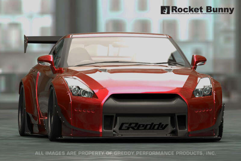 GReddy 17020634 Rocket Bunny R35 V2 Front Splitter Plate