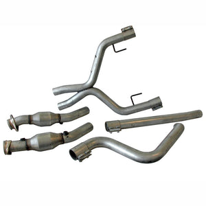 BBK 4011 05-09 fits Mustang 4.0 V6 True Dual Cat Back Exhaust Conversion Kit
