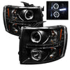 Spyder 5009494 fits Chevy 07-13 Silverado 1500 Projector Headlights LED Halo LE