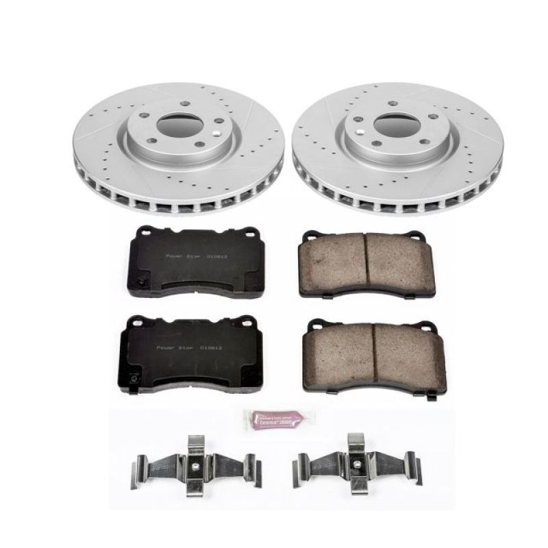 PowerStop K6528 2014 fits Chevrolet Corvette Front Z23 Evolution Sport Brake Kit