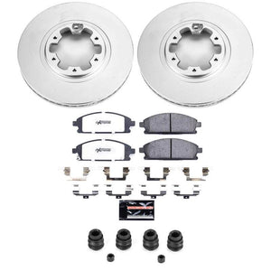 Power Stop 97-03 Infiniti QX4 Front Z36 Coated Truck & Tow Brake Kit