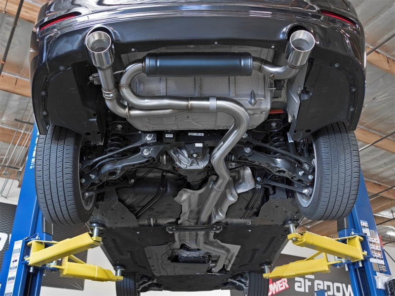 AFE 49-36334-P MACH Force-Xp 16-17 fits BMW 340i/340ix/ 3.0L 304 SS Cat-Back Ex