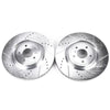 PowerStop fits Infiniti 09-13 FX50 Front Evolution Drilled & Slotted Rotors -