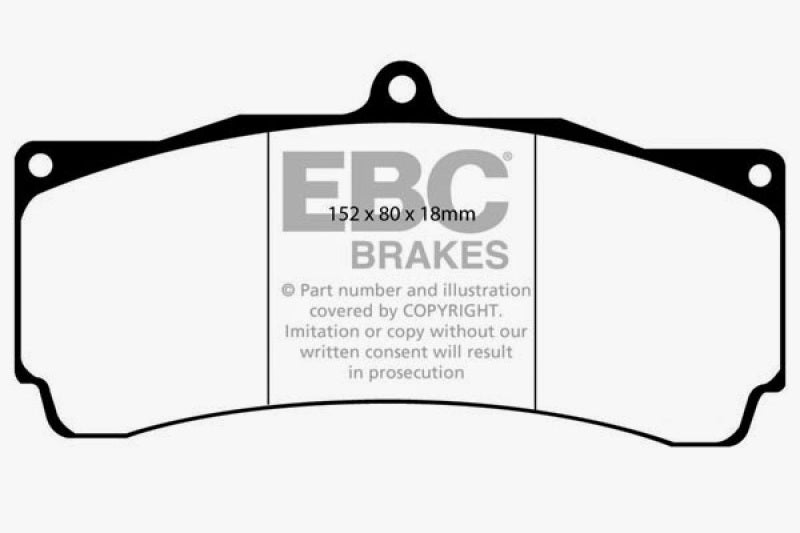 EBC DP3006C Brakes Redstuff Ceramic Brake Pads