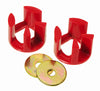 Prothane 2283 00+ fits Dodge Neon Motor Mount Insert Kit - Street - Red