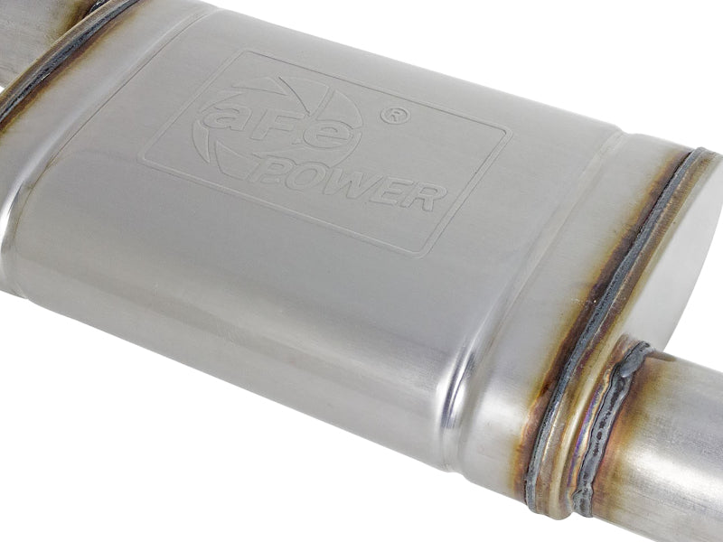 AFE 49-37007-P Axle Back Exhaust - 19-20 fits Hyundai Veloster N L4-2.0L (t) w/