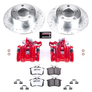 PowerStop KC515 26 98 fits Audi A6 Rear Z26 Street Warrior Brake Kit w/Calipers