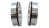 Vibrant 12543 minum Weld Ferrules w/ O-Rings for 2in OD Tubing - Sold in Pairs