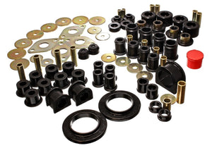 Energy Suspension 8.18107G 01-04 fits Toyota Tacoma Black Hyper-Flex Master Bushing Set