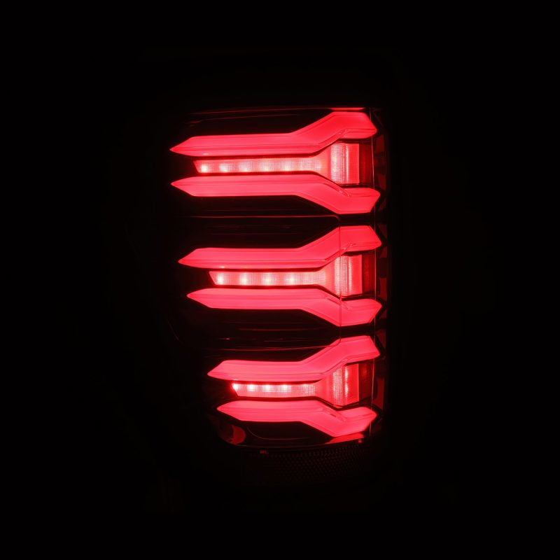 AlphaRex  653030 fits Ford 21-22 F-150 LUXX LED Tailights Black/Red