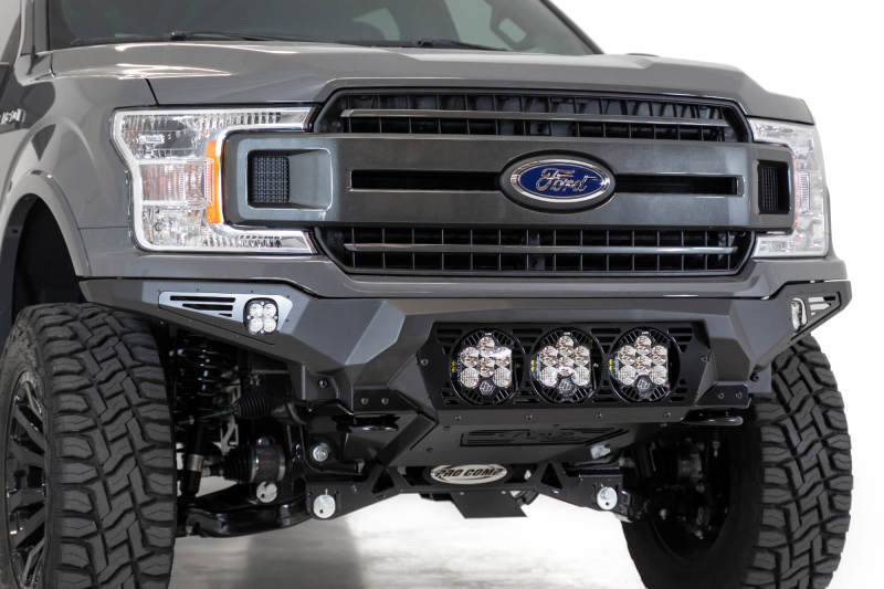 Addictive Desert Designs F180014100103 fits Ford 18-20 F-150 Bomber Front Bumper w/ 3 Baja Designs LP6 Mounts