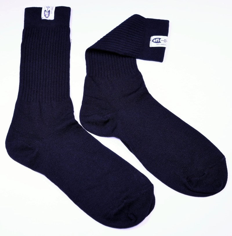 Racequip 411993 Black SFI 3.3 Fr Socks Medium 8-9