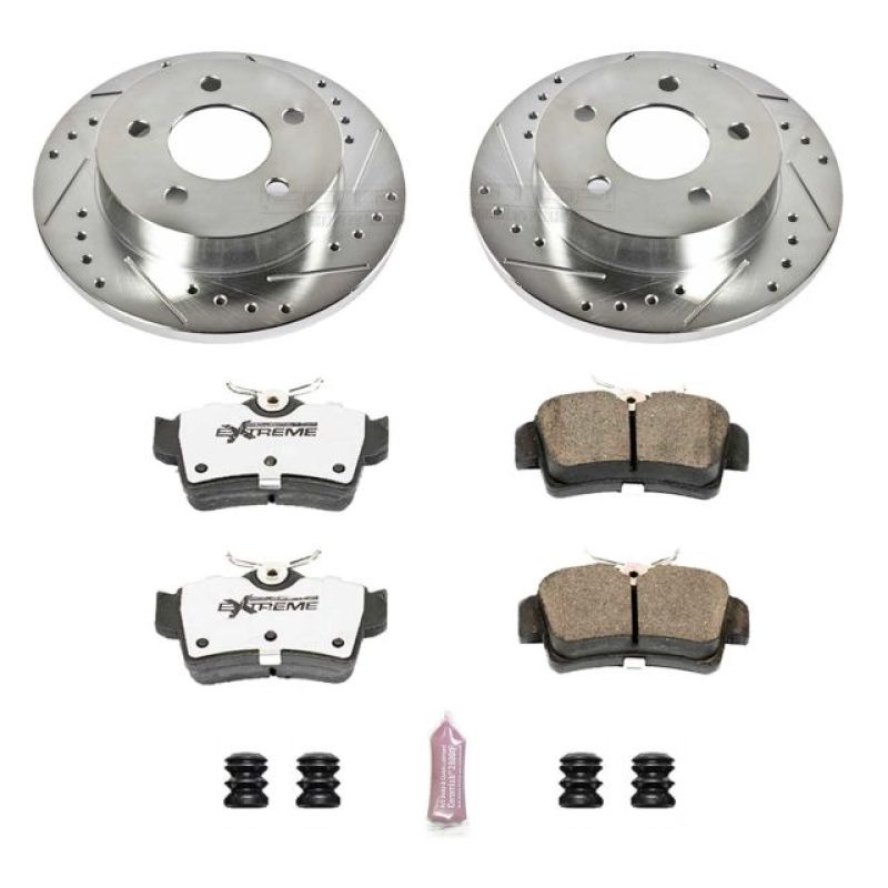 PowerStop K1303-26 94-04 fits Ford Mustang Rear Z26 Street Warrior Brake Kit