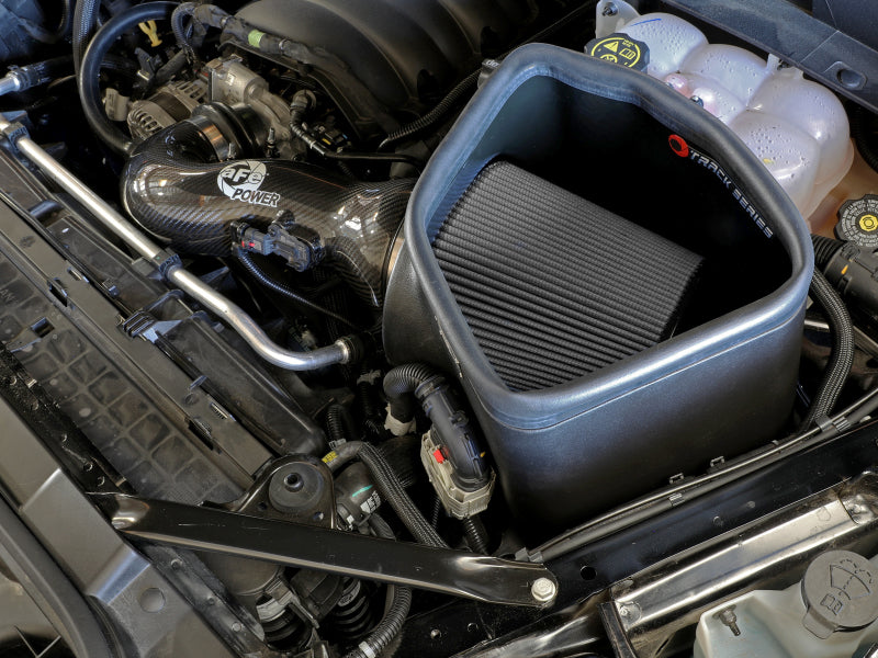 AFE 57-10015D fits GM Trucks 5.3L/6.2L Track Series Carbon Fiber Cold Air Intak