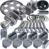 Eagle B13009E030 fits Chevy 350 3.750in Crank 5.700in I-Beam Rods -10cc 4.030in Pistons Balanced Assembly