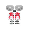 PowerStop KC6402 fits Ford Mustang Rear Z26 Street Warrior Brake Kit w/Calipers