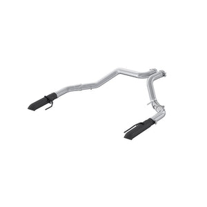MBRP S5278BLK 2022+ fits Ford F-150 Raptor 3.5L / Raptor R 5.2L 3in Dual Rear Exit Turndown Axle Back - Blk
