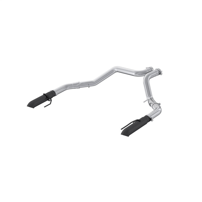MBRP S5278BLK 2022+ fits Ford F-150 Raptor 3.5L / Raptor R 5.2L 3in Dual Rear Exit Turndown Axle Back - Blk