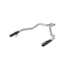 MBRP S5278BLK 2022+ fits Ford F-150 Raptor 3.5L / Raptor R 5.2L 3in Dual Rear Exit Turndown Axle Back - Blk