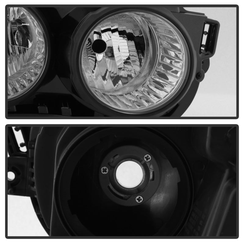 xTune 9943195 12-15 fits Chevy Sonic Passenger Side Halogen Headlight - Black O