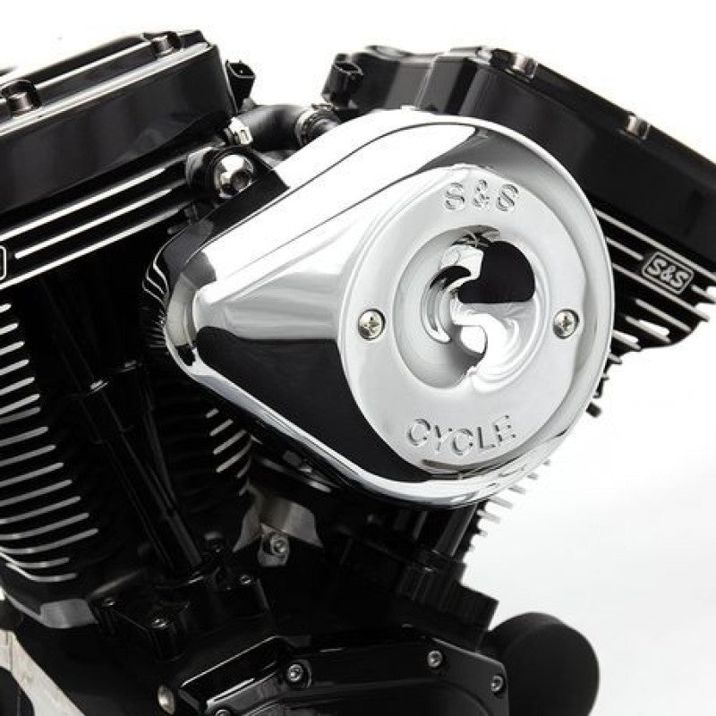 S&S 170-0528 Cycle 01-15 Fuel-Injected Softail Stealth Air Cleaner Kit w/ Chrome
