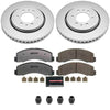 Power Stop 10-21 Ford Expedition Front Z36 Coated Truck & Tow Brake Kit