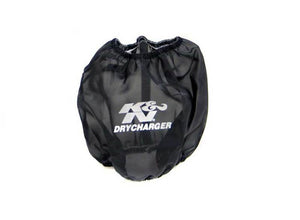 K&N Engineering RF-1014DK K&N Black Drycharger Round Tapered Air Filter Wrap