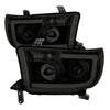 9030413 Xtune fits Toyota 07-13 Tundra LED Light Bar Projector Headlights Blac