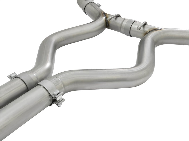 AFE 49-33088-P rce XP 3in Aggressive Toned Cat-Back Exhausts w/ Polished Tips 1