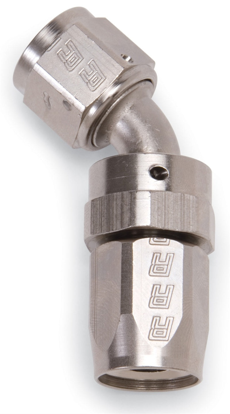 Russell 613111 Performance -10 AN Endura 45 Degree Full Flow Swivel Hose End