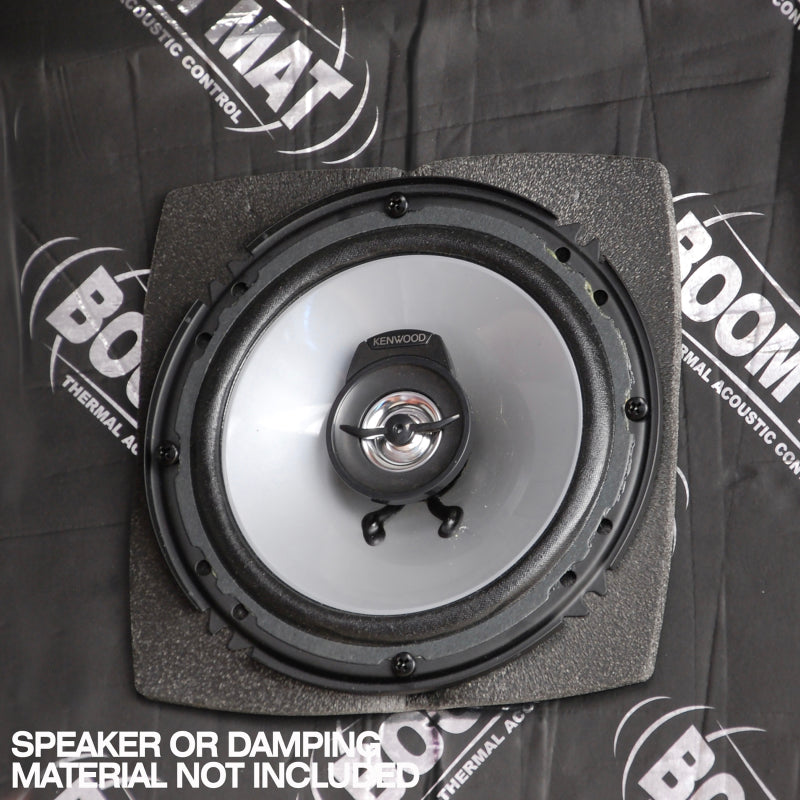 DEI  50331 Speaker Baffles 6-1/2in Round Slim Pair