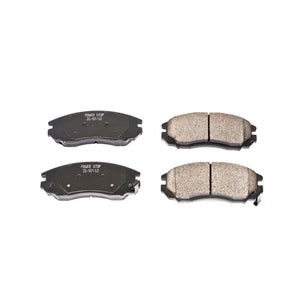 PowerStop 16 1104 04 fits Hyundai Tiburon Front Z16 Evolution Ceramic Brake Pads