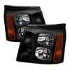 9029578 Xtune fits Cadillac Escalade (Halogen Only) 2002 OEM Style Headlights