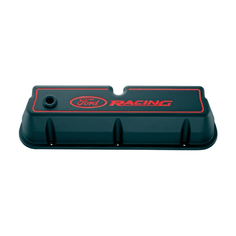 fits Ford 302-003 Racing Logo Die-Cast Black Valve Covers