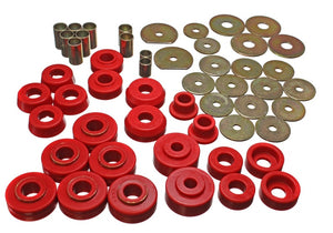 Energy Suspension 3.4138R 65-70 fits Impala/Caprice Red Body Mount Set