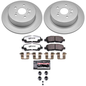 Power Stop 08-13 Toyota Highlander Rear Z36 Coated Truck & Tow Brake Kit