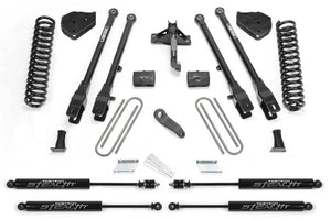 Fabtech K2219M 17-21 fits Ford F250/F350 4WD Diesel 6in 4Link Sys w/Coils & Stealth
