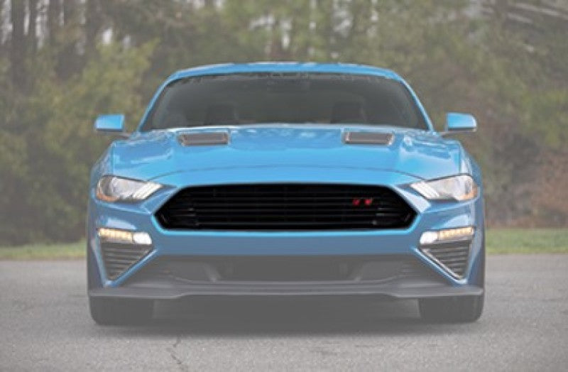 Roush 422275 2018+ fits Ford Mustang Black Upper Grille Kit