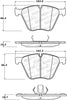 Stoptech 308.1443 Street Brake Pads - Front/Rear