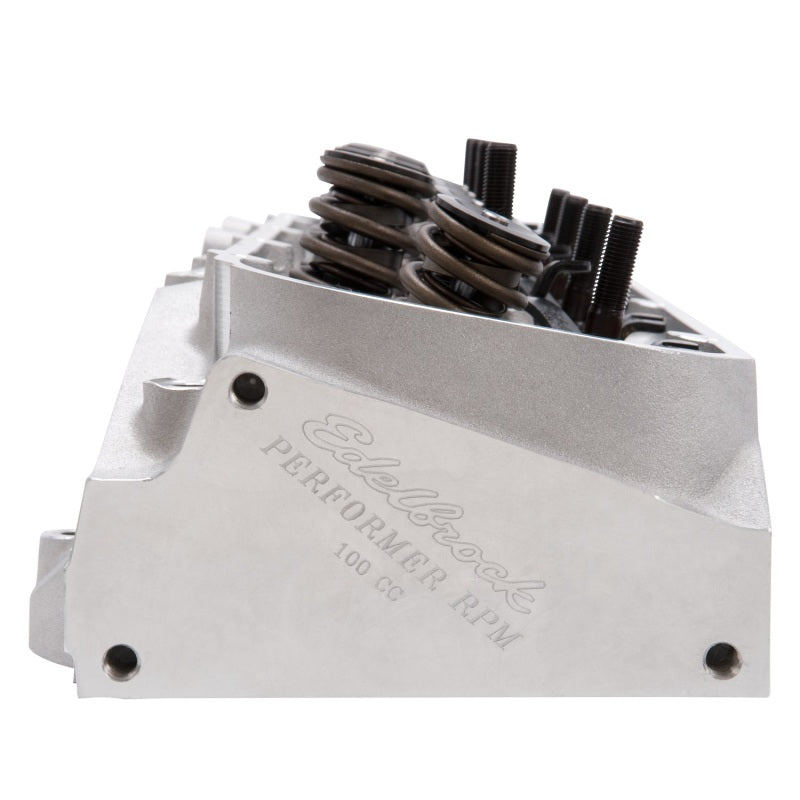 Edelbrock 60435 Cylinder Head BBC Performer RPM Oval Port 100cc Complete Single w/ Springs