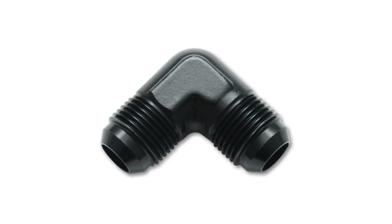 Vibrant 10550 -3AN 90deg Flare Union Fitting - Aluminum