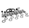 Race Star 601-1433-10 14mm x 1.5 Open End 1.38in Shank w/ .875in Head 15+ fits Mustang Deluxe Lug Kit - 10 PK