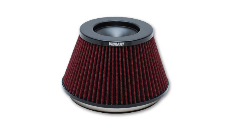 Vibrant 10960 The Classic Perf Air Filter 5inOD x3-5/8inx6in ID Bellmouth