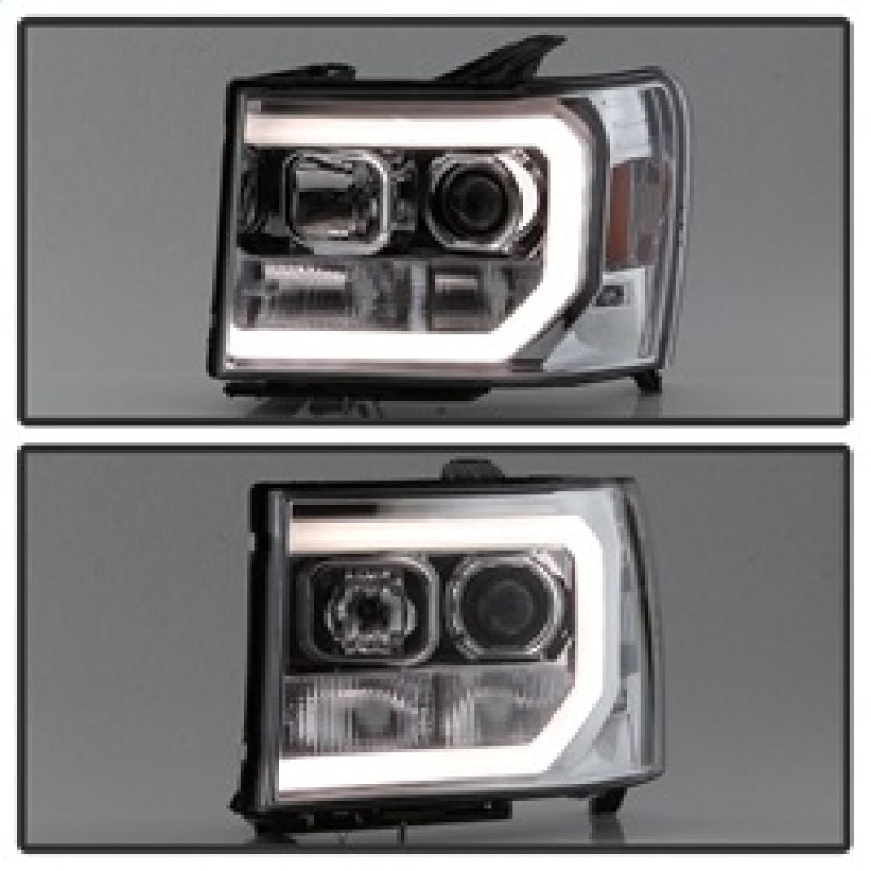 Spyder 5083647 fits GMC 07-13 Sierra 1500/2500/3500 V2 Projector Headlights - C
