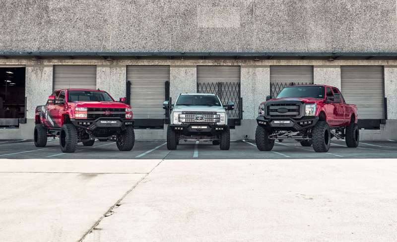 Road Armor 6172XFPRB 17-20 fits Ford F-250 SPARTAN Front Bumper Bolt-On Pre-Runner Guard - Tex Blk