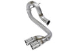 AFE 49-44065-P Series DPF-Back 3in Side Exit SS Exhaust w/ IC Polished Tips 201
