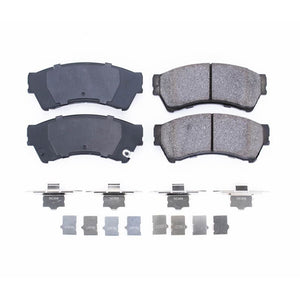 PowerStop 17 fits Ford Fusion Front Z17 Evolution Ceramic Brake Pads w/Hardware